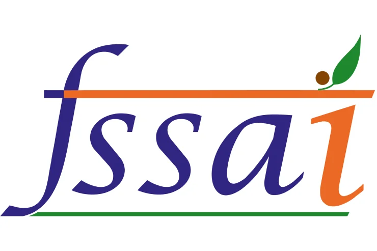 FSSAI Food Safety and Standards Authority of India certification logo.