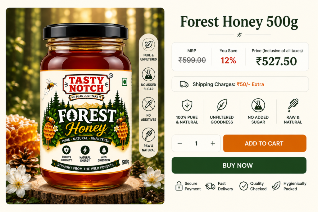 health benefits of forest honey
